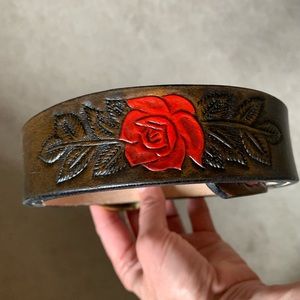Men’s Hand Tooled Western Belt